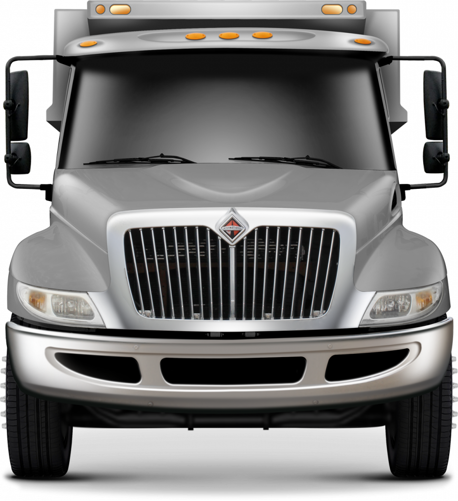 International Durastar 4300 4400 Mv Lrg Radiator Ext Bumper 08 Ex Guard